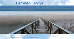Desktop Screenshot of henkinenkehitys.fi